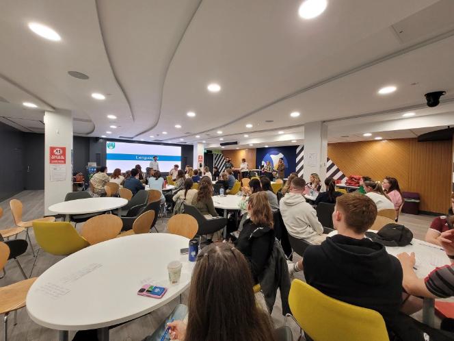 Orientation 2025, classroom, students